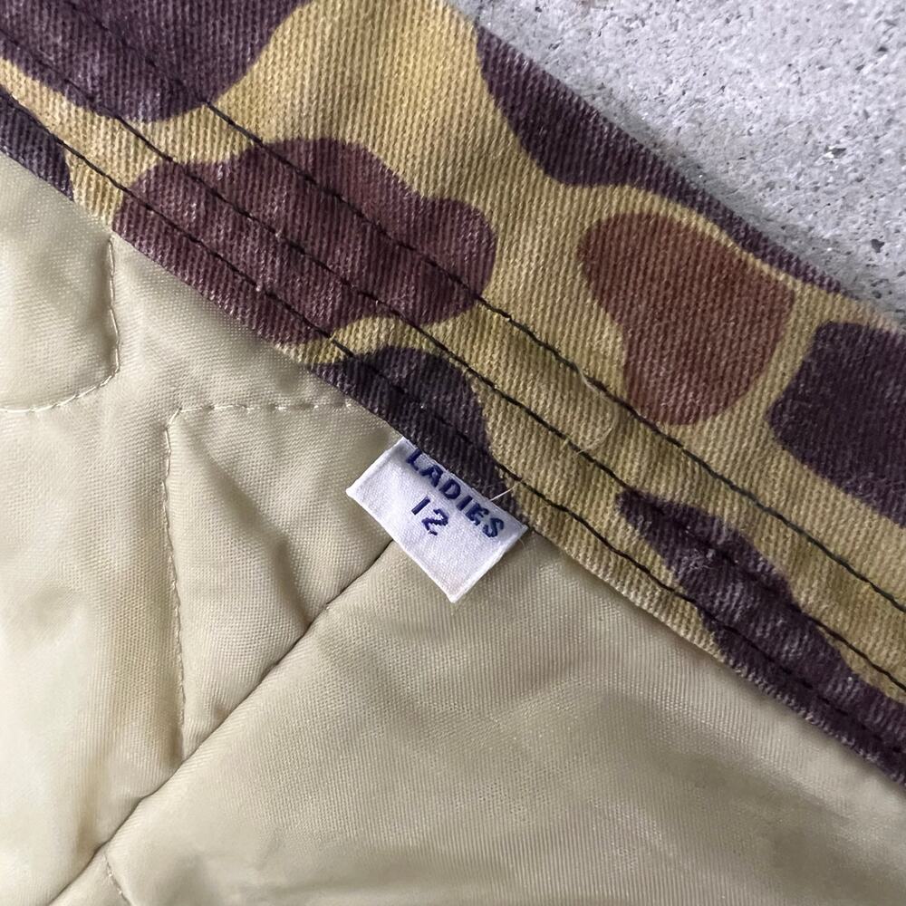 True Vintage Womens Duck Camo Dakota Industries Insulated Pants Hunting 12 - Picture 8 of 15